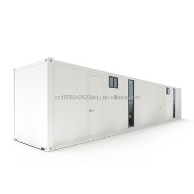 Container de transporte móvel com 4 quartos Residencial Mini Lounge Parede 50/75/100mm Wave Sandwich Panel