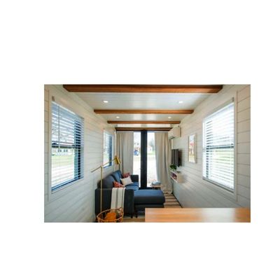 Casa de contêiner móvel de piso de madeira para transporte e carga 20'/40' Container Prefab Modular Foldable Container Homes