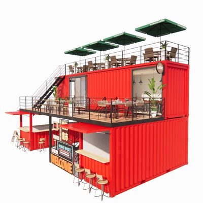 Experimente o melhor dos quiosques de cerveja/café/alimentos com o nosso bar e terraço de 40FT