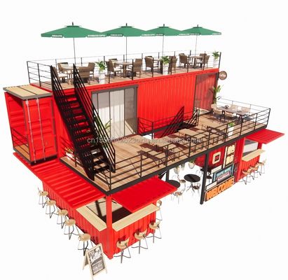 Experimente o melhor dos quiosques de cerveja/café/alimentos com o nosso bar e terraço de 40FT