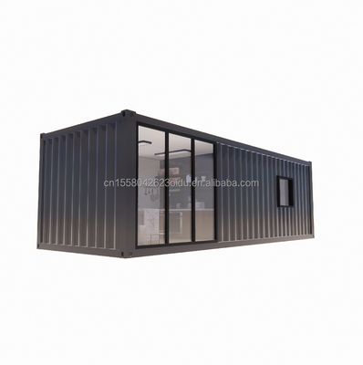 Parede 50/75/100mm Painel Sandwich Wave 20ft Belas Casas Prefabricadas Container com aço galvanizado