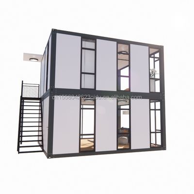 Serviços de escritório Comodidade para supermercado Grande parede de cortina Janela de vidro Casa móvel Sala de contentores