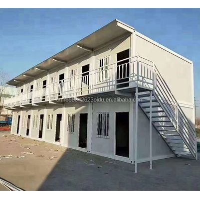 Hotel Standard Container Portátil Casa pré-fabricada de aço Escritório Móvel 20ft Container dobrável expansível Sala de atividades