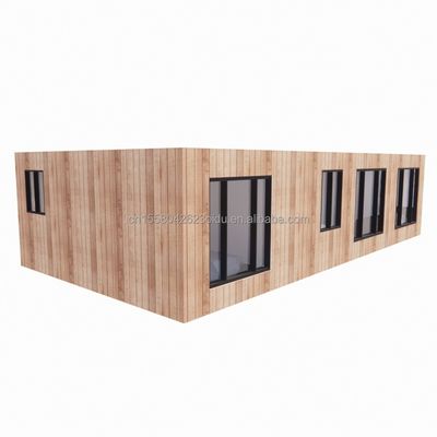 Customizado Cor Dois Histórias Container resistente Bar Estande Mini 20 pés Pop-up Store com tubos quadrados de aço galvanizado