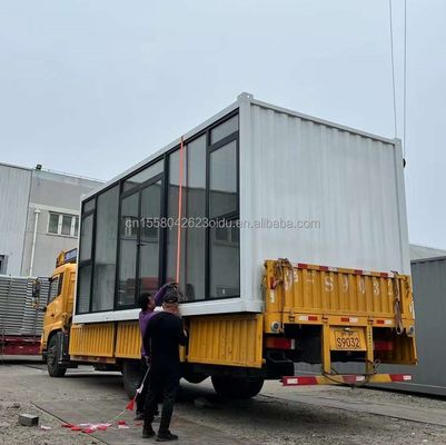 Quadro de aço galvanizado de 180g casa de contêineres dobrável para dormitórios