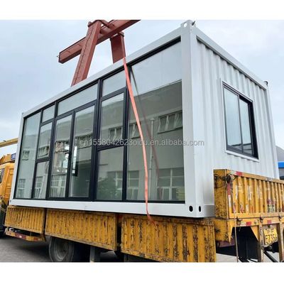 Quadro de aço galvanizado de 180g casa de contêineres dobrável para dormitórios