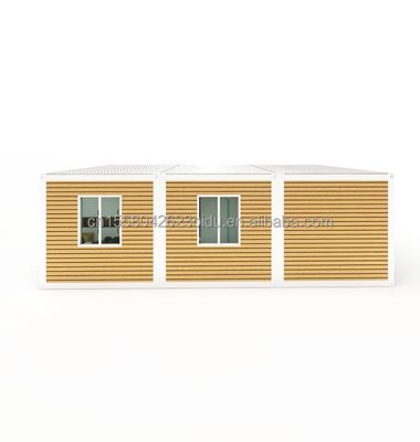 Casa de contêiner dobrável de aço galvanizado de 180g 40ft 20ft com estrutura pré-fabricada e de aço