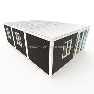 Casas de contêiner Design moderno para montagem rápida e acessível de 3 quartos 2 banheiros Casa pré-fabricada