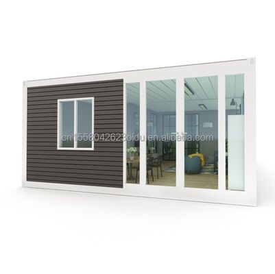 Casas de contêiner Design moderno para montagem rápida e acessível de 3 quartos 2 banheiros Casa pré-fabricada