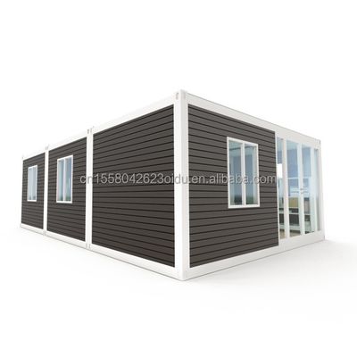 Casas de contêiner Design moderno para montagem rápida e acessível de 3 quartos 2 banheiros Casa pré-fabricada