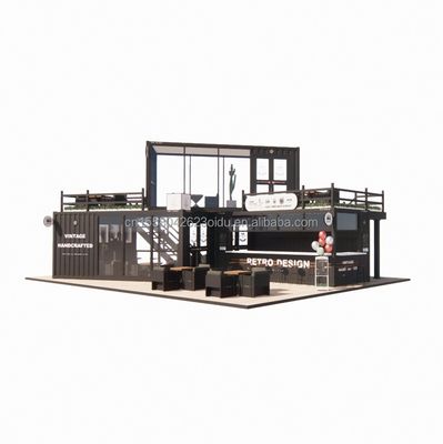 Prefabricado Plegavel Loja Portátil Armazenamento Edifício de Escritórios Transporte Container Casa Movendo Trailers com cor personalizada