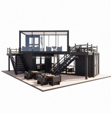 Prefabricado Plegavel Loja Portátil Armazenamento Edifício de Escritórios Transporte Container Casa Movendo Trailers com cor personalizada