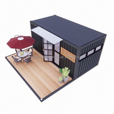 Construir rapidamente casas pequenas casas de contêiner estilo de design moderno casas pré-fabricadas para um quarto uma solução de banheiro