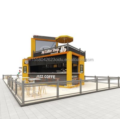 Alumínio liga Janela 20ft 40ft Prefab Mobile Bar de Envio Lojas de café Restaurante Container Casa Modular Casa