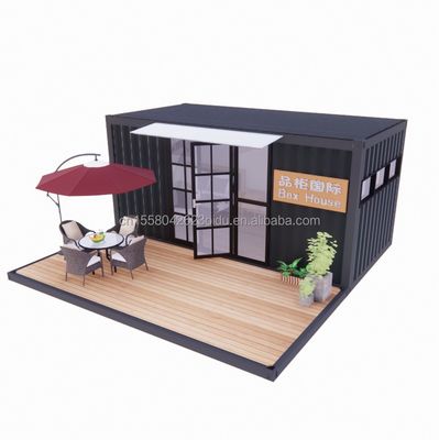 Construir rapidamente casas pequenas casas de contêiner estilo de design moderno casas pré-fabricadas para um quarto uma solução de banheiro