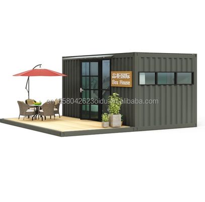 Construir rapidamente casas pequenas casas de contêiner estilo de design moderno casas pré-fabricadas para um quarto uma solução de banheiro