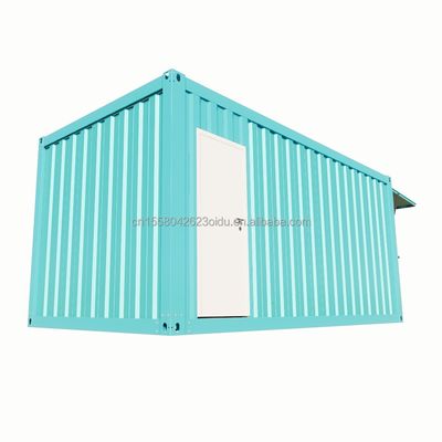 Loja Pop-up de cor personalizada Container Loja de café/Bar/Fast-food em embalagem plana de 20FT para promoção de supermercados