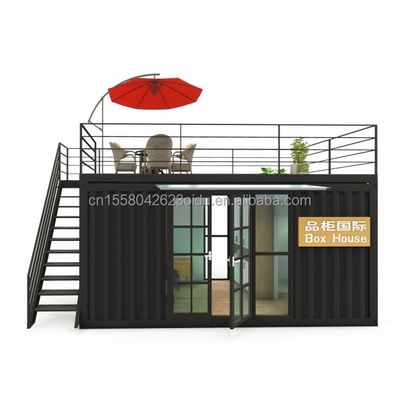 Design moderno 20ft ou 40ft portavel Container de transporte Loja de roupas Loja móvel pré-fabricada Loja Loja Casa para negócios de varejo