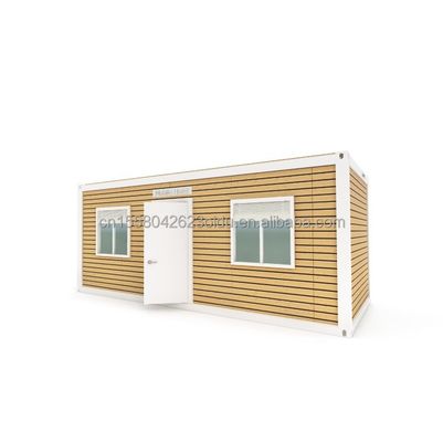Hotel Alojamento Alumínio liga janelas Estrutura Modular de Aço Moderna Imitação Madeira Luxo Apartamento Individual