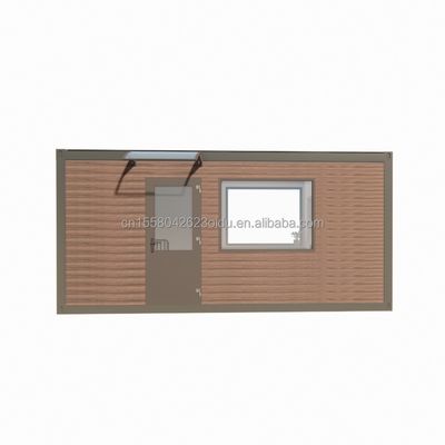 Tubos de aço galvanizado quadrados Estrutura principal Casa pré-fabricada para 20 pés ou 40 pés Casa moderna de luxo