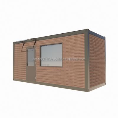 Tubos de aço galvanizado quadrados Estrutura principal Casa pré-fabricada para 20 pés ou 40 pés Casa moderna de luxo