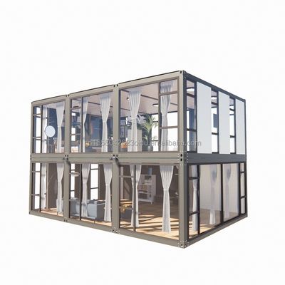 Tubos de aço galvanizado Container A solução definitiva para roupas Loja Café Escritório Loja de varejo Armazém móvel