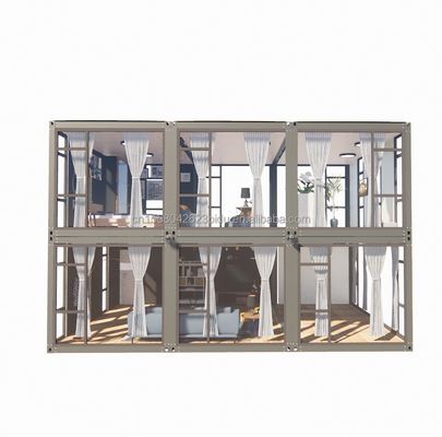 Tubos de aço galvanizado Container A solução definitiva para roupas Loja Café Escritório Loja de varejo Armazém móvel
