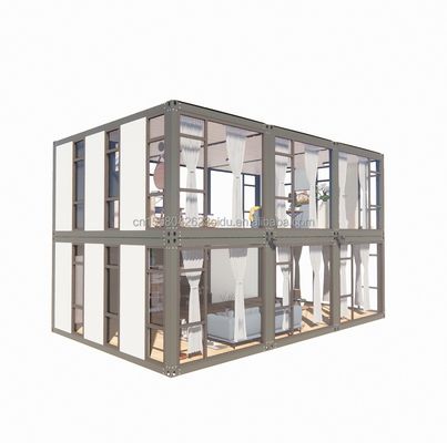 Tubos de aço galvanizado Container A solução definitiva para roupas Loja Café Escritório Loja de varejo Armazém móvel