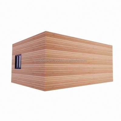 Casa de luz solar de vidro de madeira pré-fabricada Casa de contêineres com cor personalizada e painel de sanduíche de onda 50/75/100 mm