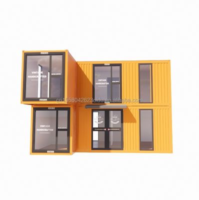 20ft/40ft Prefab Modular Mini Kit Set Cabine Casas Container House Design Moderno Estilo 3 quartos Casa pronta