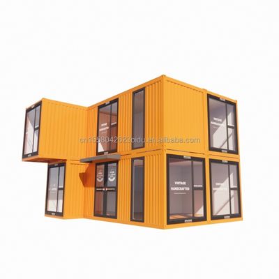 20ft/40ft Prefab Modular Mini Kit Set Cabine Casas Container House Design Moderno Estilo 3 quartos Casa pronta