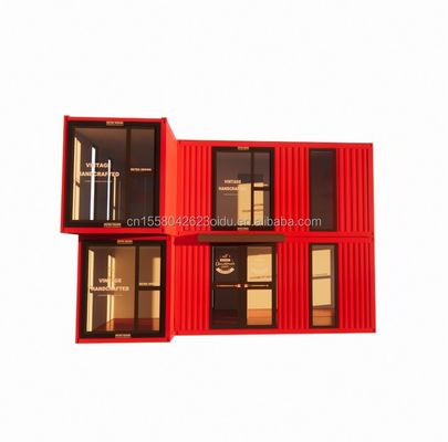 20ft/40ft Prefab Modular Mini Kit Set Cabine Casas Container House Design Moderno Estilo 3 quartos Casa pronta