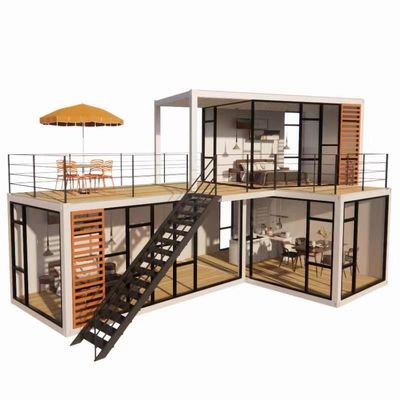 Parede 50/75/100mm Painel Sandwich de onda Casa portátil Casas móveis Edifícios de escritórios pré-fabricados para luxo Container Cozinhas de hotéis