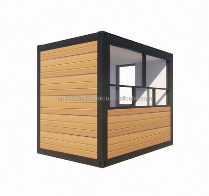 Tubos de aço galvanizados quadrados Casas adequadas para bar de caminhão de café móvel e bar de contêiner de transporte
