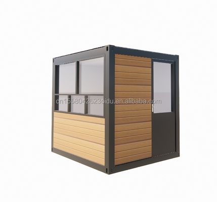 Tubos de aço galvanizados quadrados Casas adequadas para bar de caminhão de café móvel e bar de contêiner de transporte