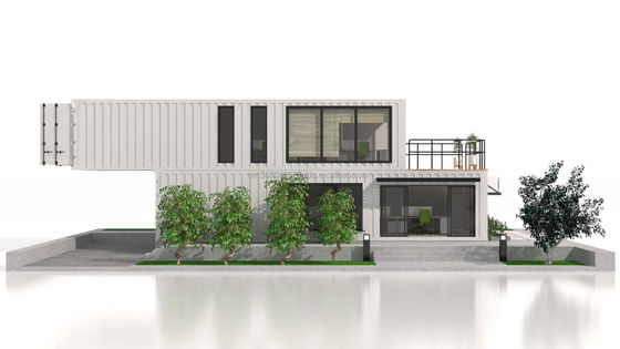 Porto Rico Posicionamento dobrável 40ft Luxury Pack Container Casas Modulares Prefabricadas Casa Prefabricada para o mercado