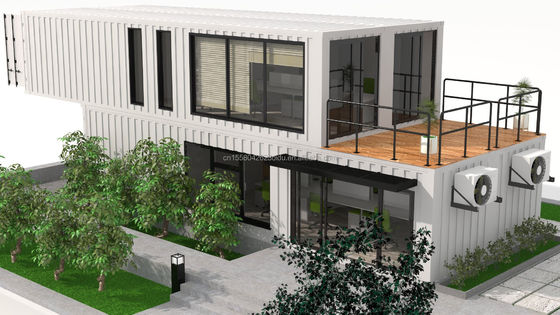 Porto Rico Posicionamento dobrável 40ft Luxury Pack Container Casas Modulares Prefabricadas Casa Prefabricada para o mercado
