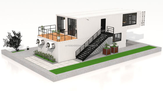 Porto Rico Posicionamento dobrável 40ft Luxury Pack Container Casas Modulares Prefabricadas Casa Prefabricada para o mercado
