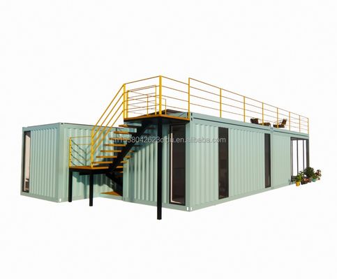 20ft/40ft pré-fabricado portavel dobrável contêiner expansível pequena casa móvel com 3 quartos alumínio liga de janelas
