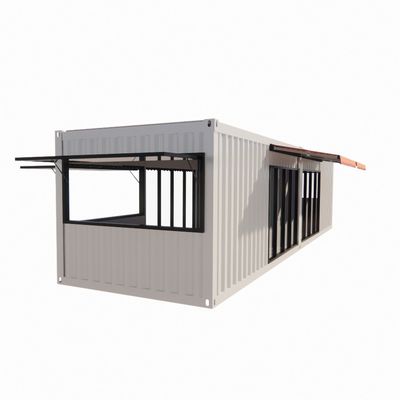 20ft 40ft Portable Kiosk Modificado Prefab Modular Café Loja de Envio Bar Container Transformando sua experiência de banheiro