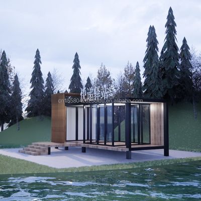 50/75/100mm Wave Sandwich Panel Casa de contêineres de parede Vila móvel prefabricada para design moderno