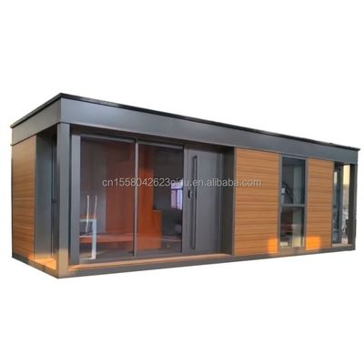 Container de quarto de luxo pré-fabricado de luxo para casa painel de sanduíche estúdio casa de hotel cor personalizada