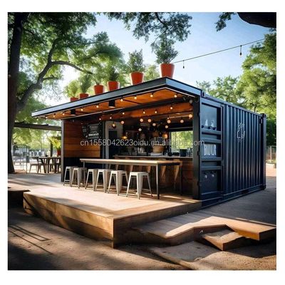 Alumínio liga Janela 20ft40ft 2 quarto Container Porta de vidro Prefabricado Living Container Casa Casa Estúdio para estúdio
