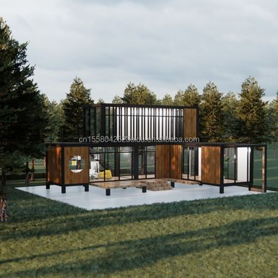 Casa de contêiner galvanizado de aço móvel para escritório e casa de banho pré-fabricada
