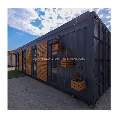 Alumínio liga Janela 20ft40ft 2 quarto Container Porta de vidro Prefabricado Living Container Casa Casa Estúdio para estúdio