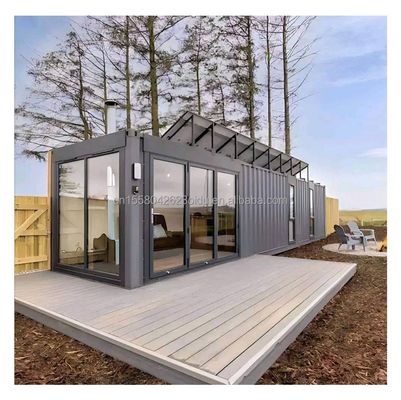 Alumínio liga Janela 20ft40ft 2 quarto Container Porta de vidro Prefabricado Living Container Casa Casa Estúdio para estúdio
