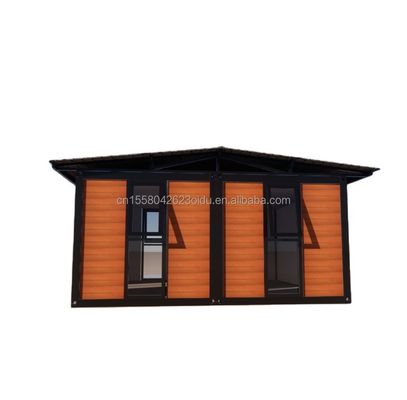 Painéis de sanduíche removíveis Casa de jardim pré-fabricada para fácil montagem e transporte em contêineres de 20 ou 40 pés