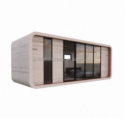 Casa de férias em forma especial com cor personalizada e instalação rápida