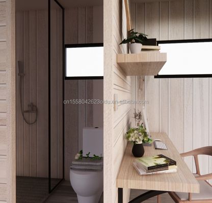 Casa de férias em forma especial com cor personalizada e instalação rápida