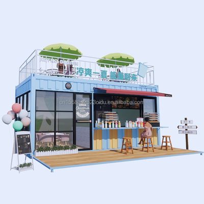 Hotel Design Moderno 20ft ou 40ft Container pré-fabricado Café e Bar para Hotel